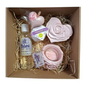 Levendulás Box – Én Box Shop kézműves női ajándékcsomag natúr kozmetikumokkal