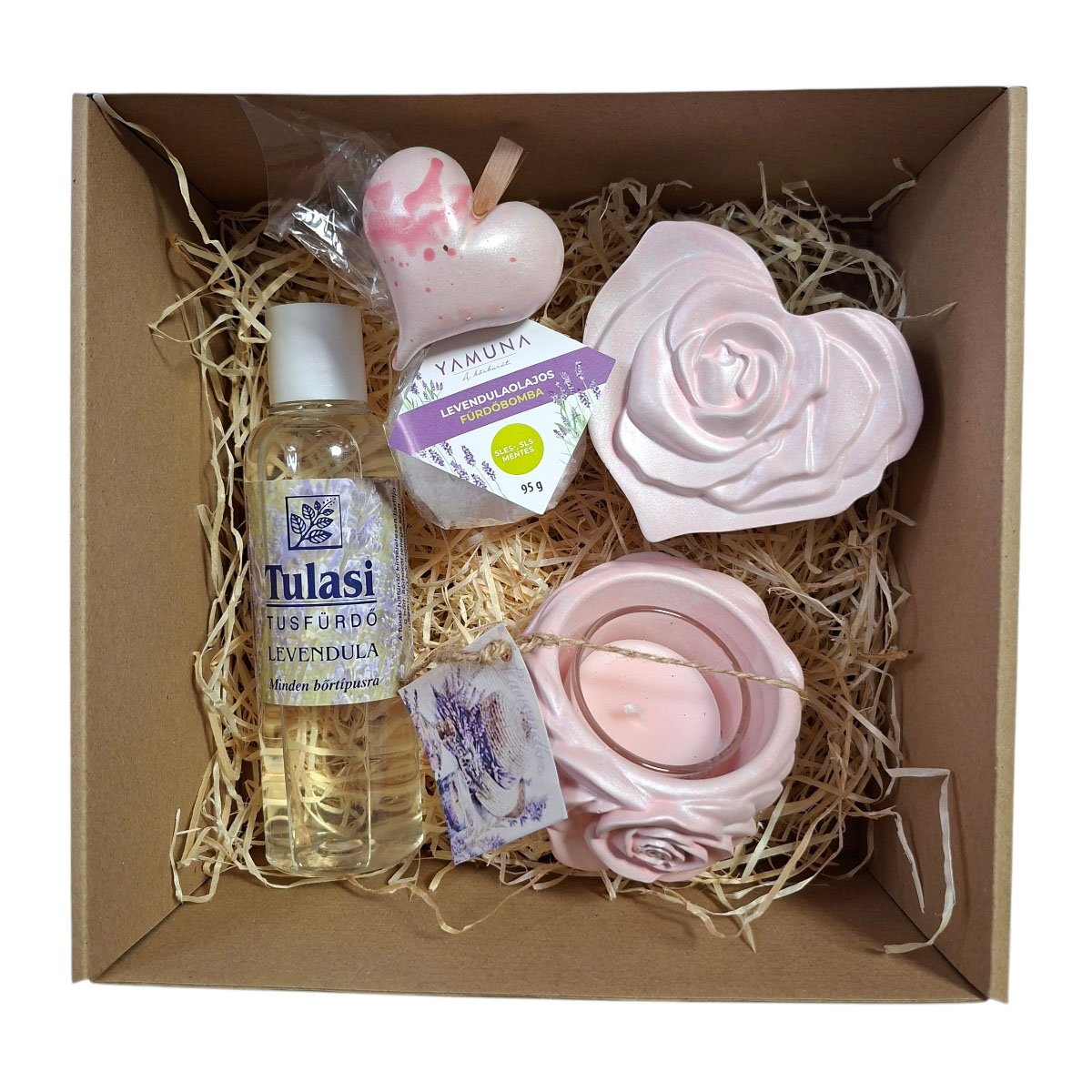 Levendulás Box – Én Box Shop kézműves női ajándékcsomag natúr kozmetikumokkal