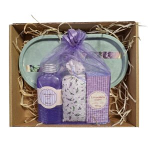 LevendulaPihe Box – Én Box Shop kézműves női ajándékcsomag natúr kozmetikumokkal