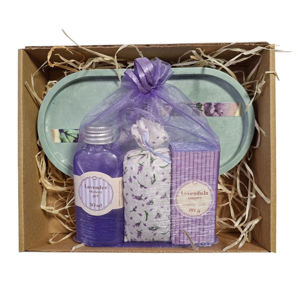 LevendulaPihe Box – Én Box Shop kézműves női ajándékcsomag natúr kozmetikumokkal