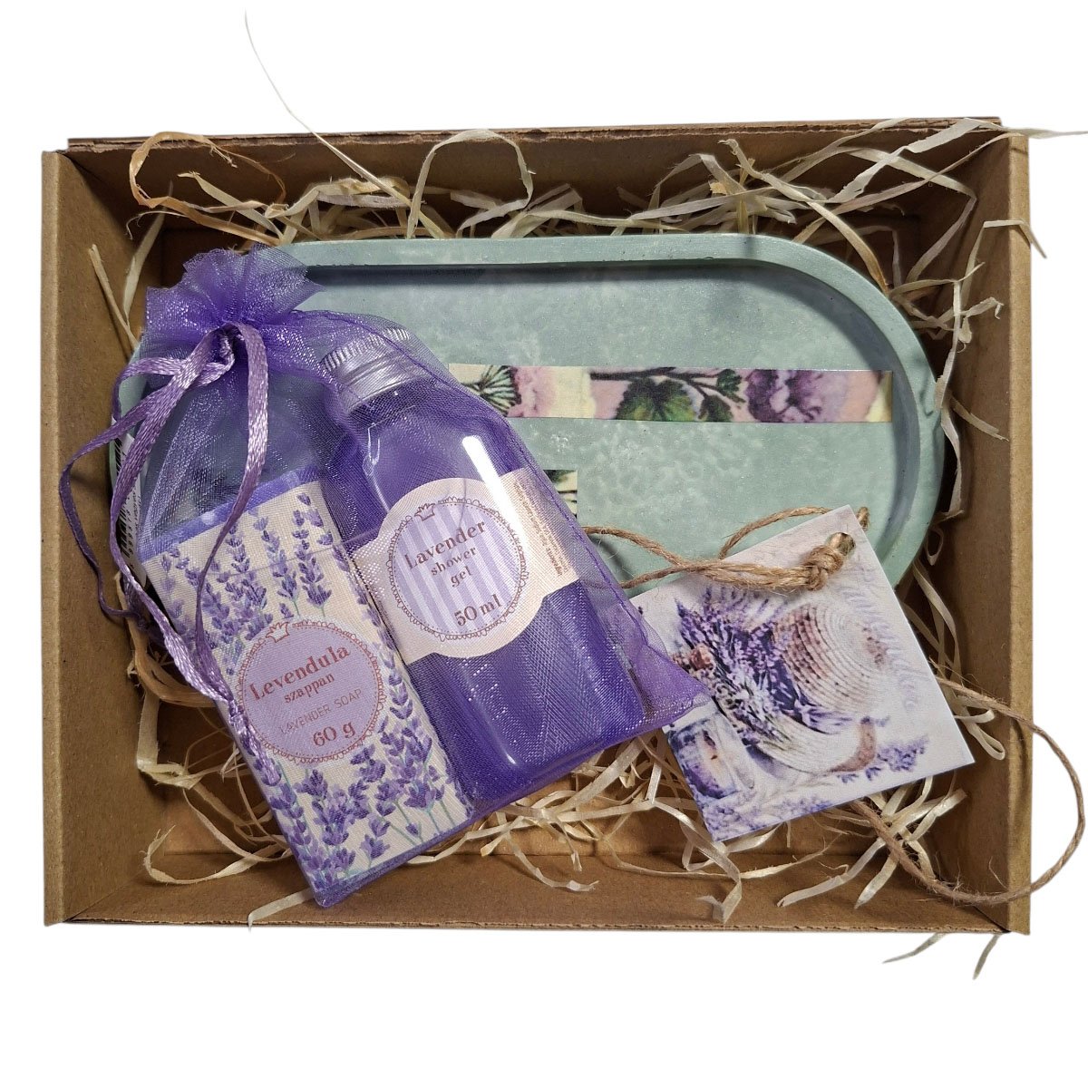 LevendulaMini Box – Én Box Shop kézműves női ajándékcsomag natúr kozmetikumokkal