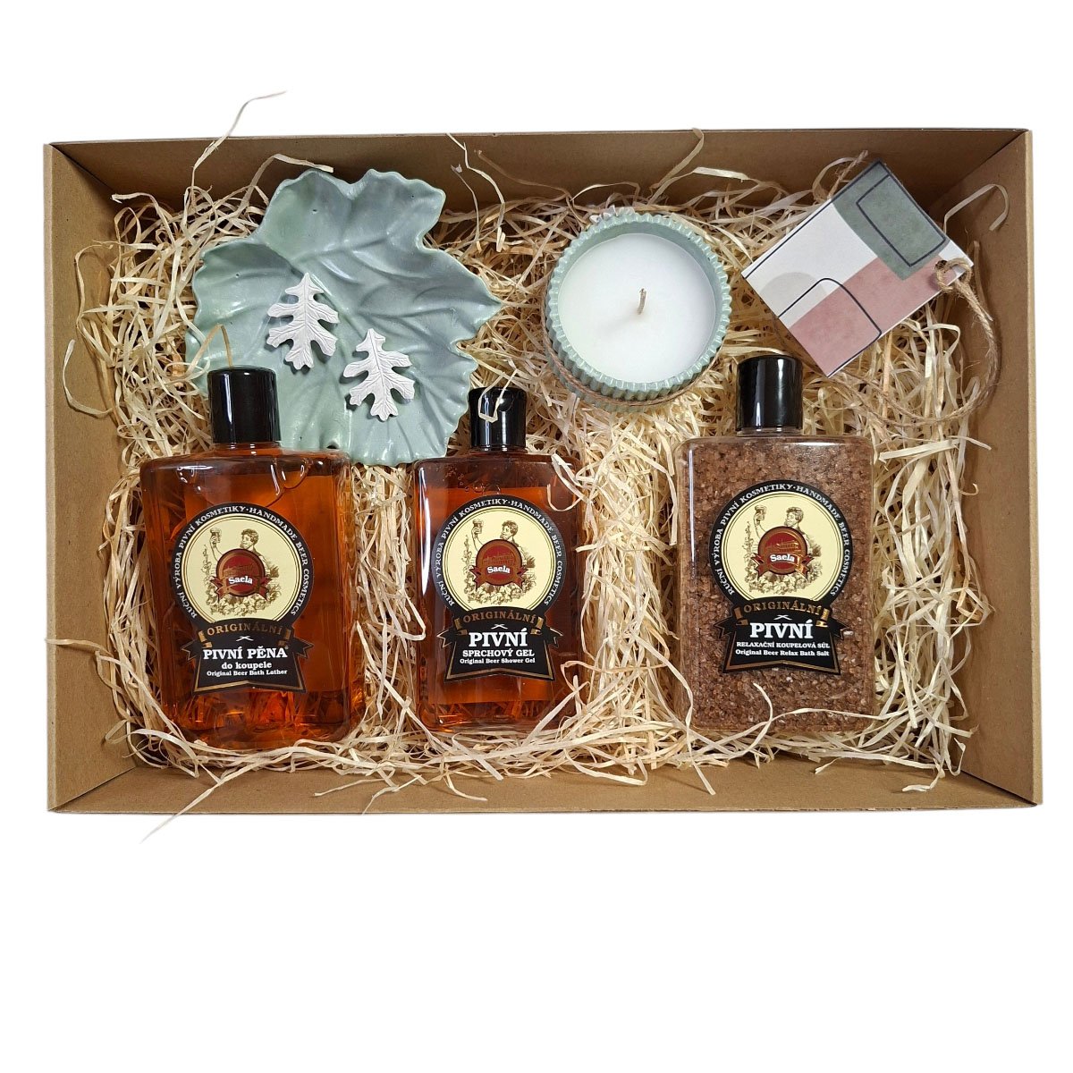 Sör Prémium Box – Én Box Shop kézműves férfi ajándékcsomag natúr kozmetikumokkal