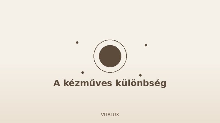 A kézműves különbség - Én Box Shop