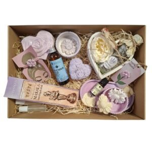 Prémium DIY Levendula Ajándékbox – aromaterápiás csomag